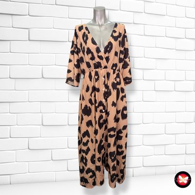 **HOY** Vestido largo de manga corta Talla XL (grande)