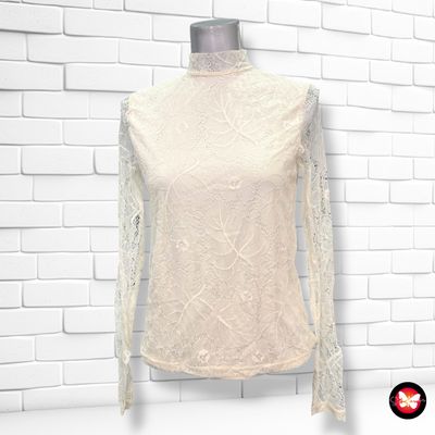 **HOY** Blusa de encaje de manga larga FIRST AND I Talla XS