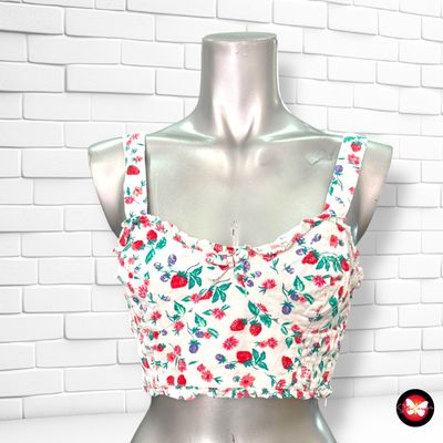 **HOY** Blusa cropped de florecitas MISS SELFRIDGE Talla 36
