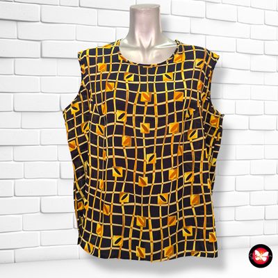 **HOY** Blusa sin mangas traslúcida Talla XL/XXL
