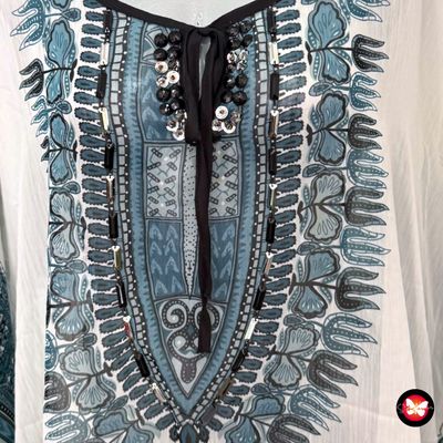 **HOY** Blusa túnica playera traslúcida Talla Única Grande