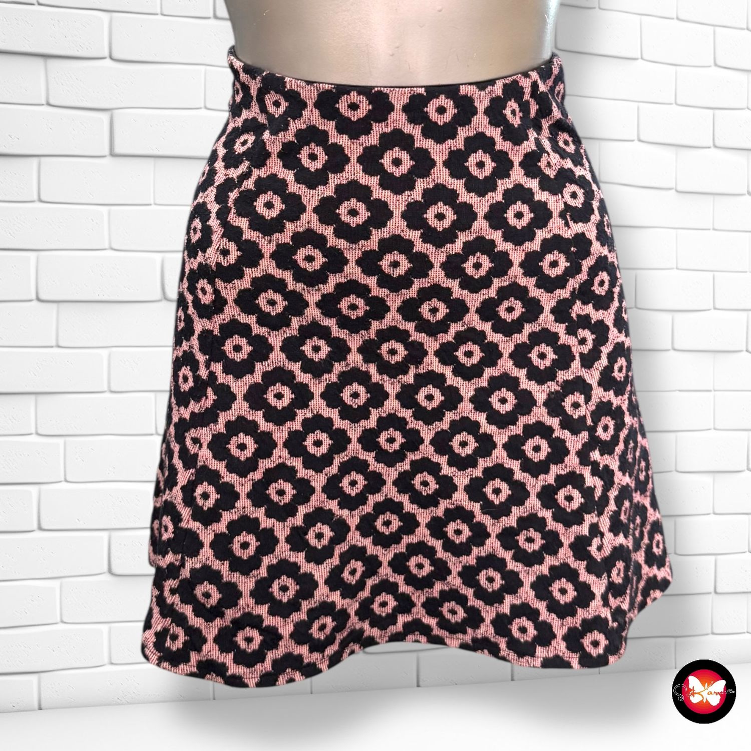 Falda de punto ZARA Talla S