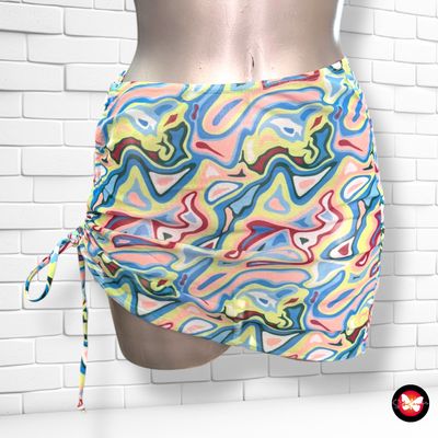 **HOY** Falda playera traslúcida Talla S