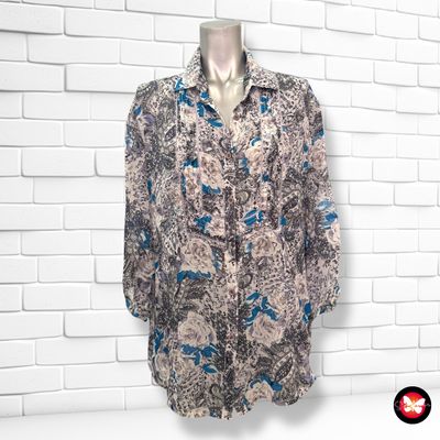 **HOY** Camisa traslúcida Talla 52 (pequeña)