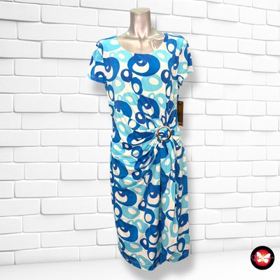 **HOY** Vestido de manga corta con drapeado CATHAYA Talla 38 (10UK)