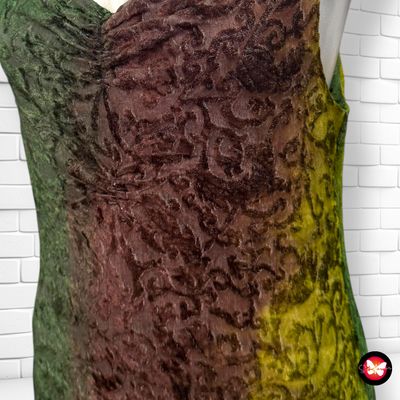**HOY** Vestido largo de terciopelo fino ETXART&amp;PANNO Talla 42