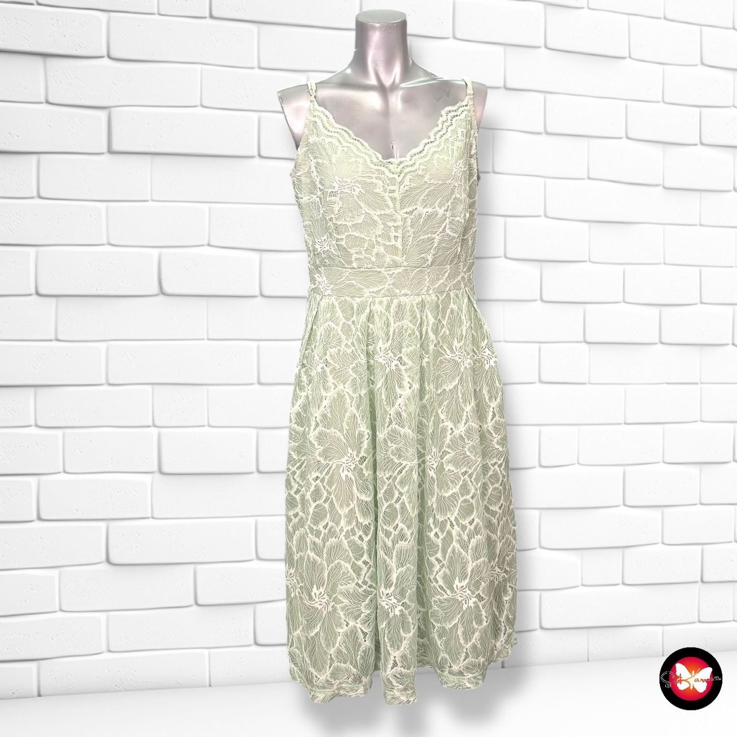 **HOY** Vestido de encaje de tirantes VILA Talla 40