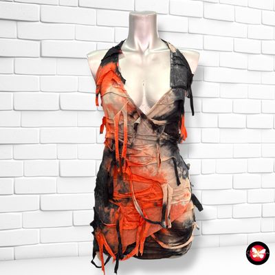 **HOY** Vestido halter tie-dye SHEIN Talla XS