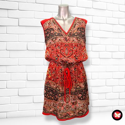 **HOY** Vestido sin mangas satinado MARILYN&amp;JOHN Talla M