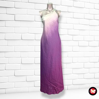 **HOY** Vestido largo de satén escote asimétrico MY LOOK Talla S/M