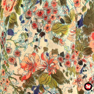 Falda con vuelo estampada VERO MODA Talla M (grande)