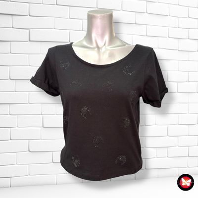 Camiseta de manga corta con brillo DOLORES PROMESAS HELL Talla S