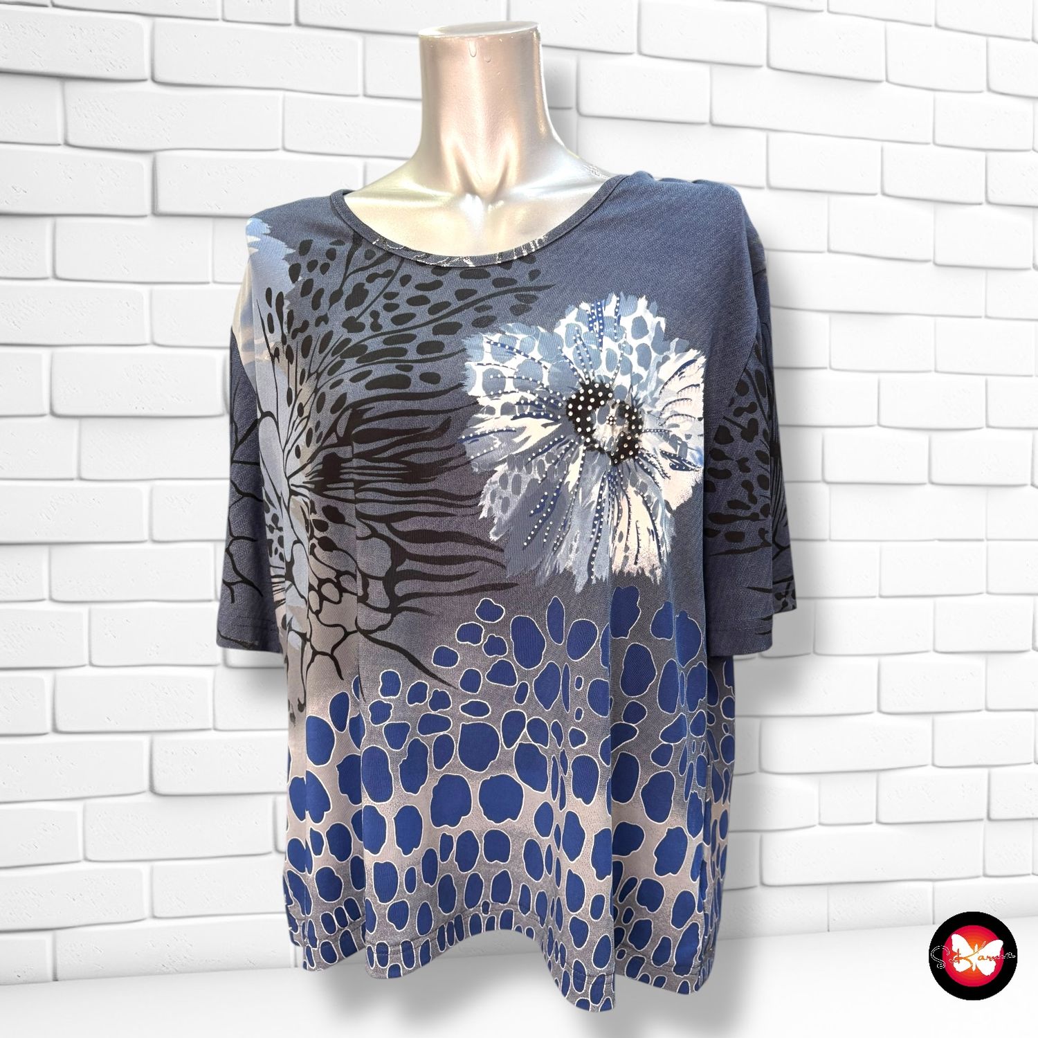 **HOY** Blusa de manga corta Talla XXL
