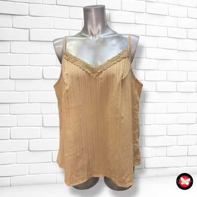 **HOY** Blusa de tirantes con encaje SHEIN CURVE Talla 0XL