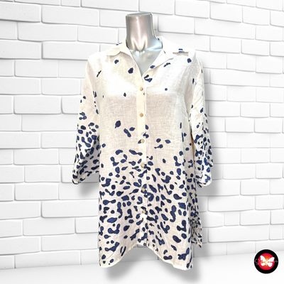 **HOY** Camisa de lino ANNA STUDIO Talla XL