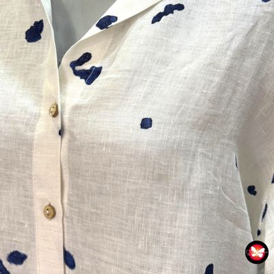 **HOY** Camisa de lino ANNA STUDIO Talla XL