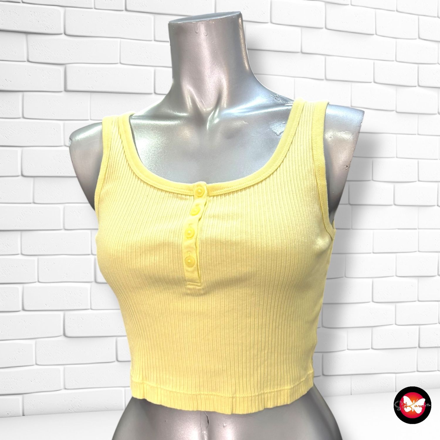 **HOY** Top canalé UNIQLO Talla S