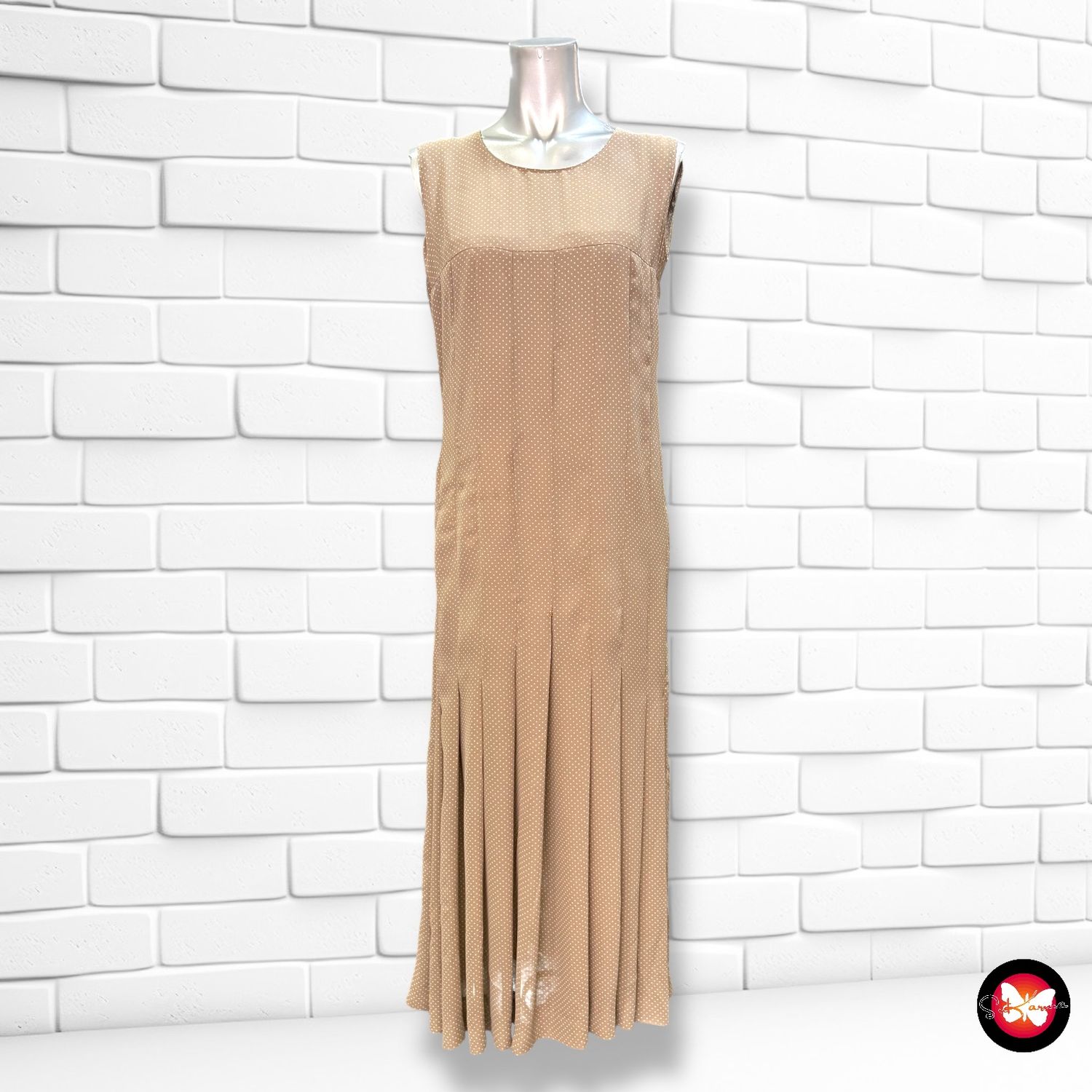 **HOY** Vestido largo de lunarcitos Talla M/L