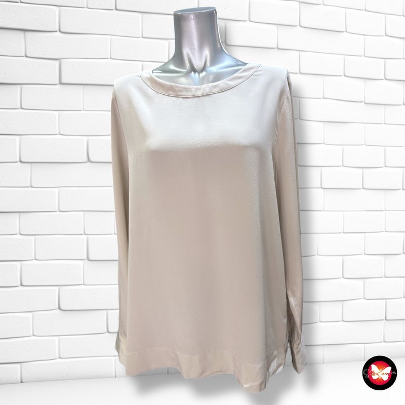 **HOY** Blusa de manga larga de seda PESERICO TRICOT Talla S/M