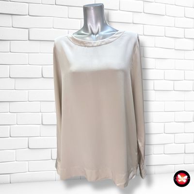 **HOY** Blusa de manga larga de seda PESERICO TRICOT Talla S/M