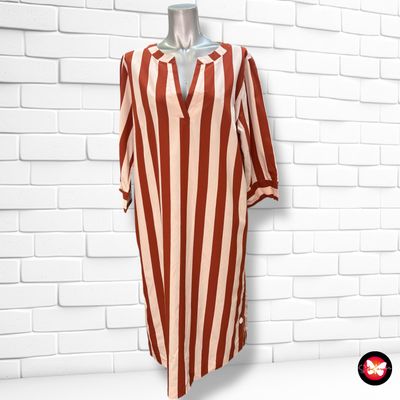 **HOY** Vestido de rayas XANDRES Talla 42