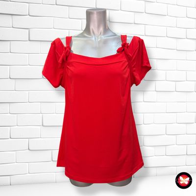 Blusa con hombros descubiertos Talla L