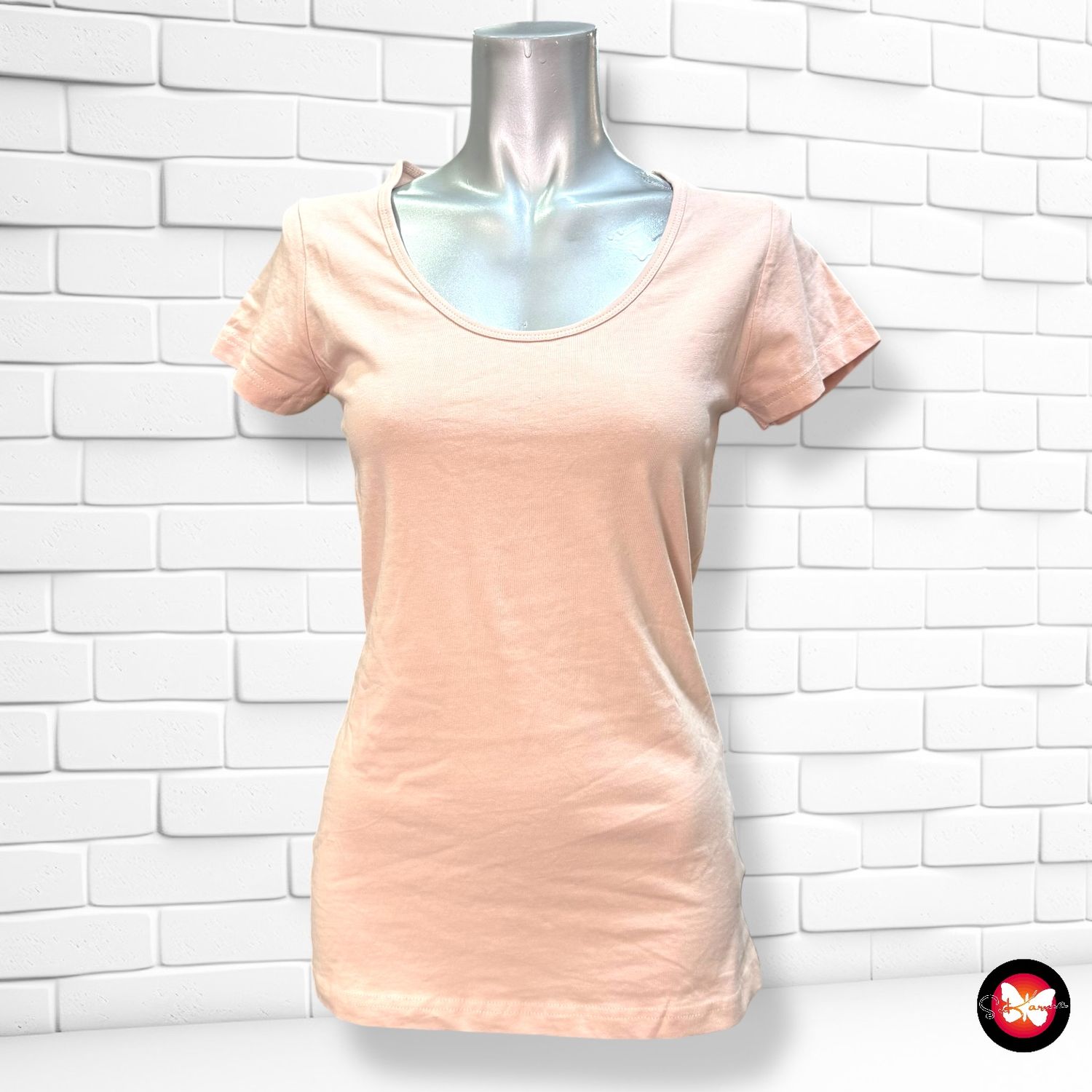 Camiseta de manga corta básica Talla S