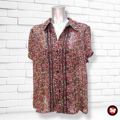 Camisa traslúcida de florecitas ZENDRA Talla 44