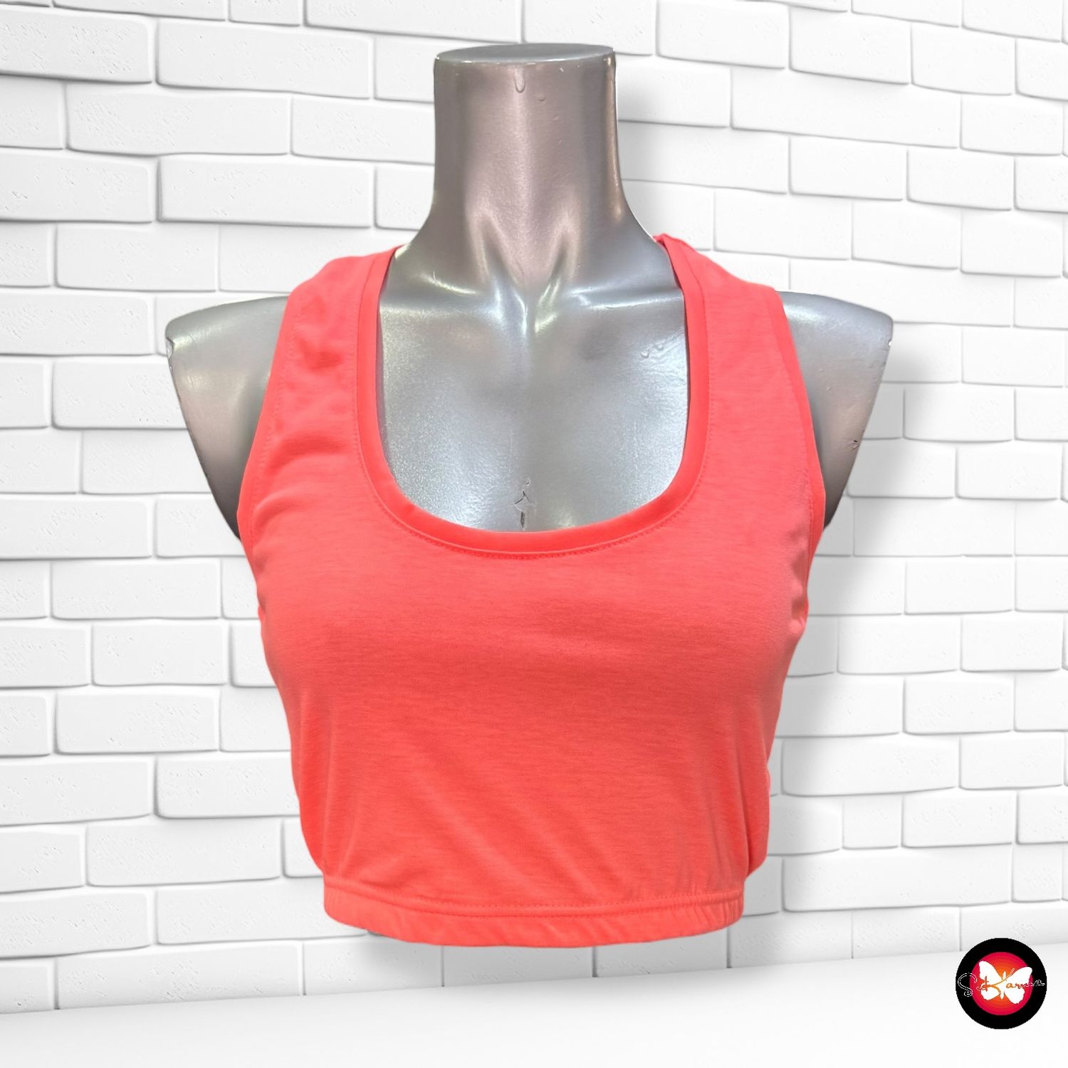 Camiseta cropped de tirantes COOLCAT Talla M