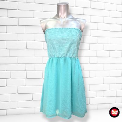 Vestido palabra de honor BERSHKA Talla L (pequeña)