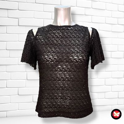 **HOY** Blusa de encaje y hombros descubiertos JUDEPOM Talla M/L