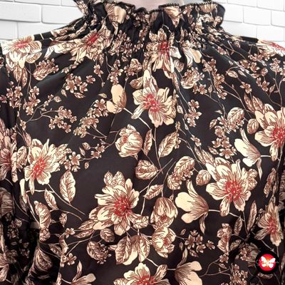**HOY** Vestido de manga larga y cuello cerrado Talla L