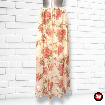 **HOY** Falda larga de flores SHEIN Talla M