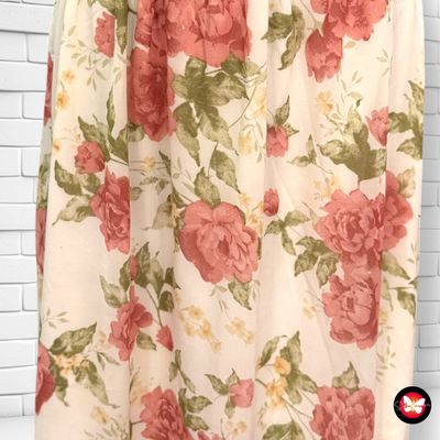 **HOY** Falda larga de flores SHEIN Talla M