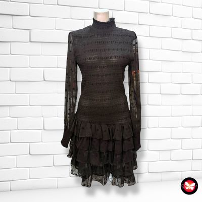 **HOY** Vestido de manga larga de noche con estrellitas NIKKIE Talla 36