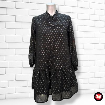 **HOY** Vestido de manga larga con botones FISH&amp;CHIPS Talla 12-14 años