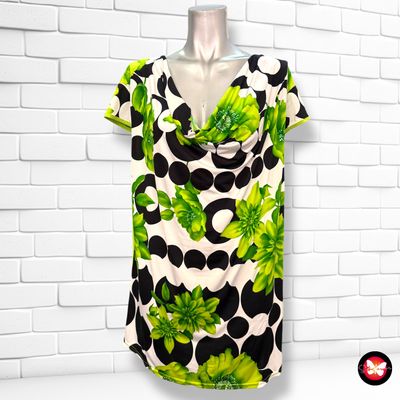 **HOY** Blusa escote drapeado Talla XXL