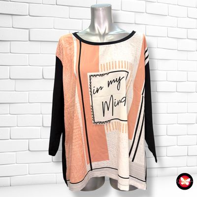 **HOY** Blusa de media manga con pedrería ELENA MIRÓ Talla XXL (grande)