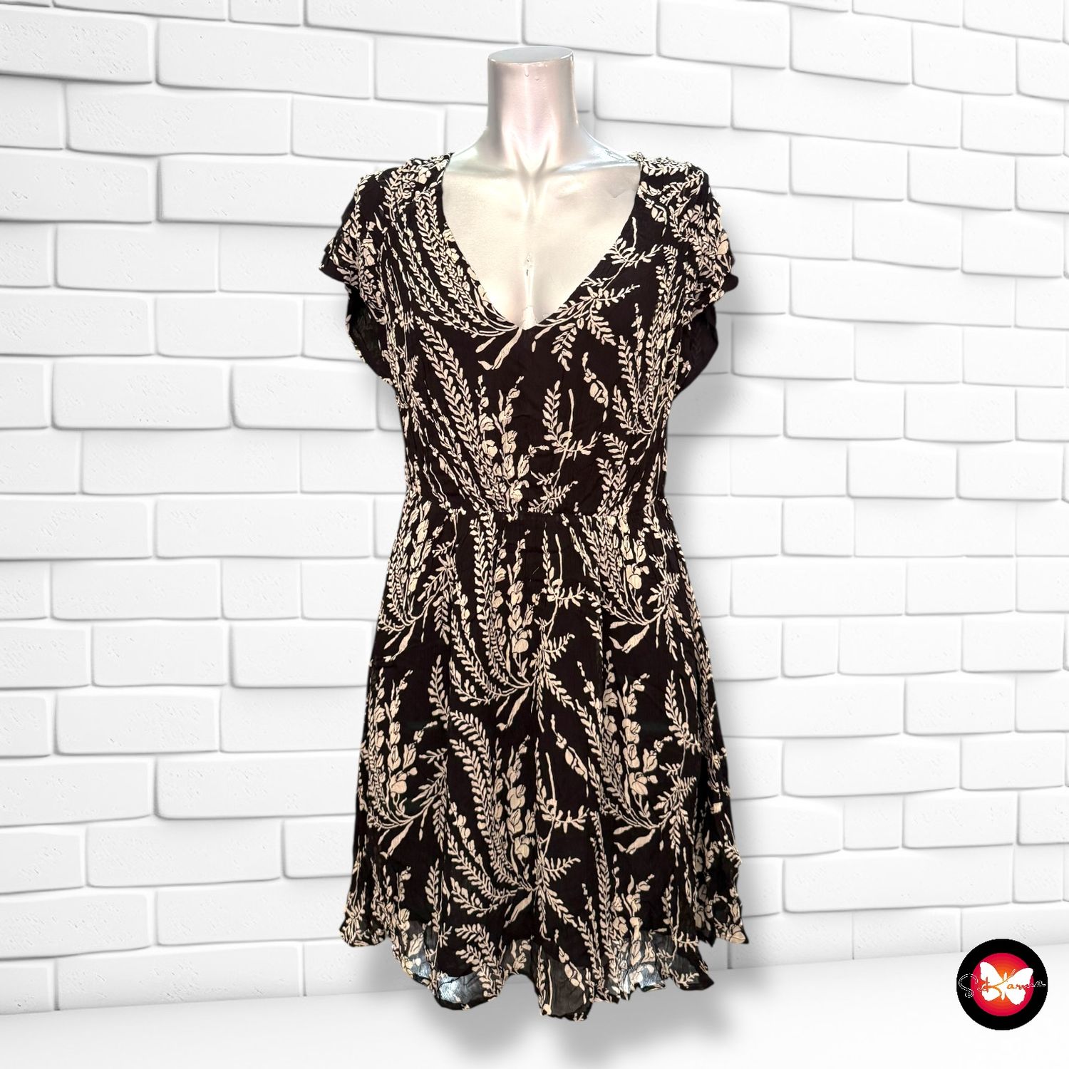**HOY** Vestido de manga corta IDANO Talla XS
