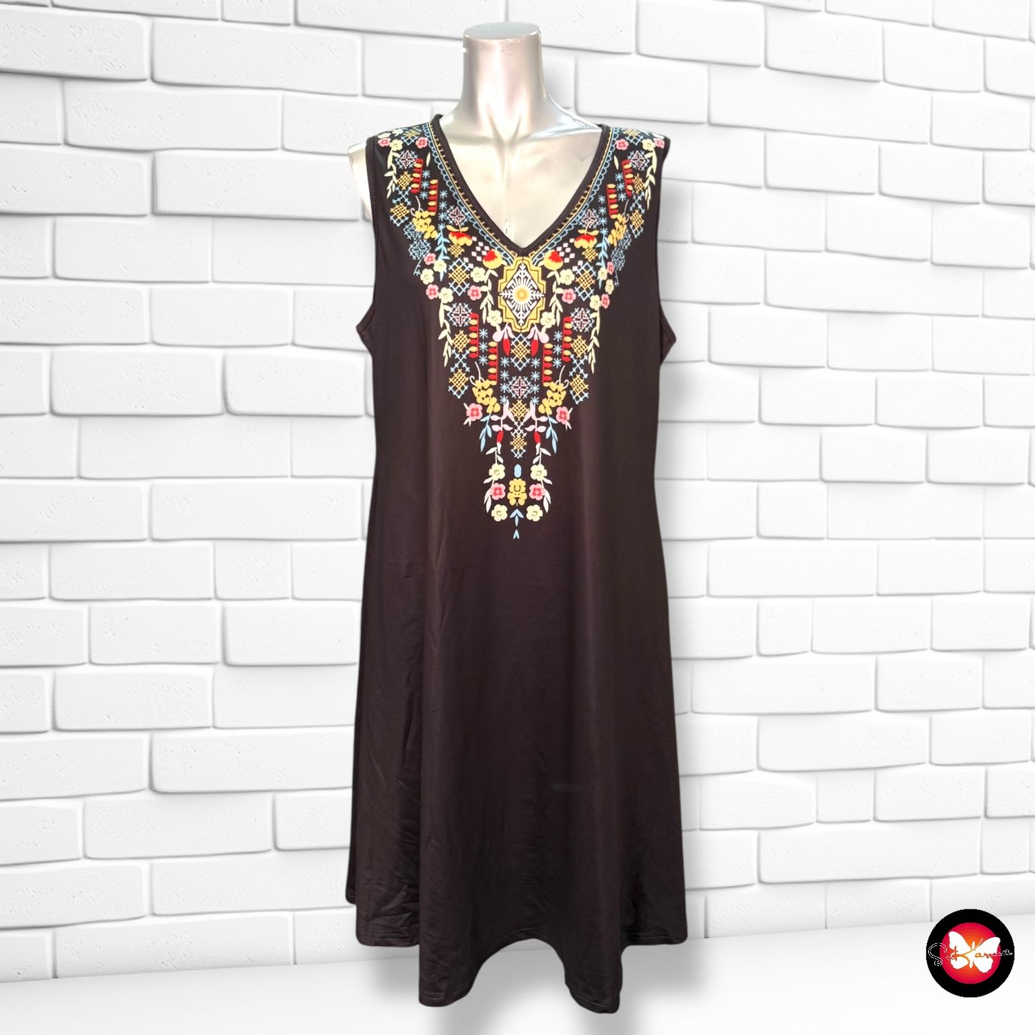 **HOY** Vestido sin mangas EMERY ROSE Talla XL