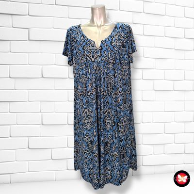 **HOY** Vestido batita estampada Talla L (grande)