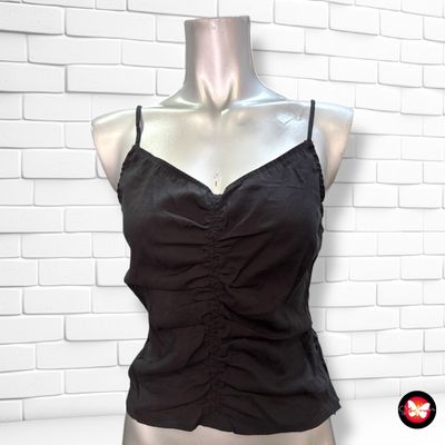 **HOY** Blusa de tirantes con drapeado H&amp;M Talla 36