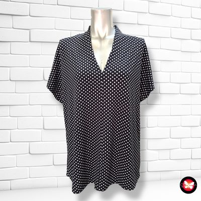 **HOY** Blusa de manga corta de lunares ENCUENTRO Talla M (grande)