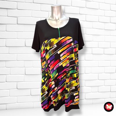 **HOY** Blusa de manga corta de colorines CENSURED Talla XL