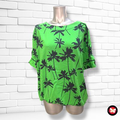 **HOY** Blusa de manga corta estampado palmeras LIBELLE Talla 36/38