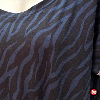 **HOY** Vestido de manga corta estampado animal print NEW VIEW Talla L