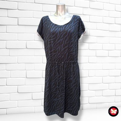 **HOY** Vestido de manga corta estampado animal print NEW VIEW Talla L