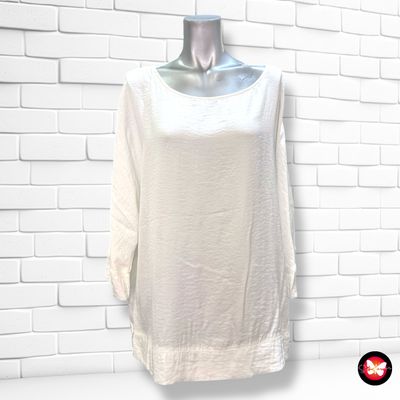 **HOY** Blusa de media manga WOMAN · EL CORTE INGLÉS Talla L (grande)