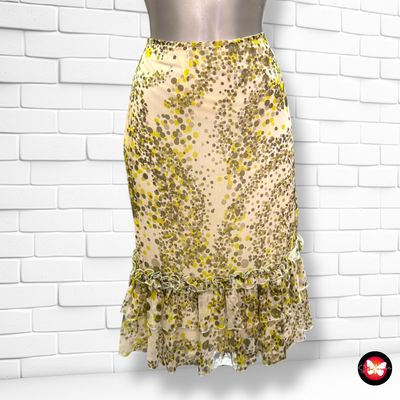 **HOY** Falda midi de gasa ABBA Talla 48 (pequeña)