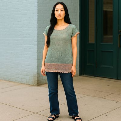 Jersey de rejilla POUPÉE CHIC Talla 40 (pequeña)
